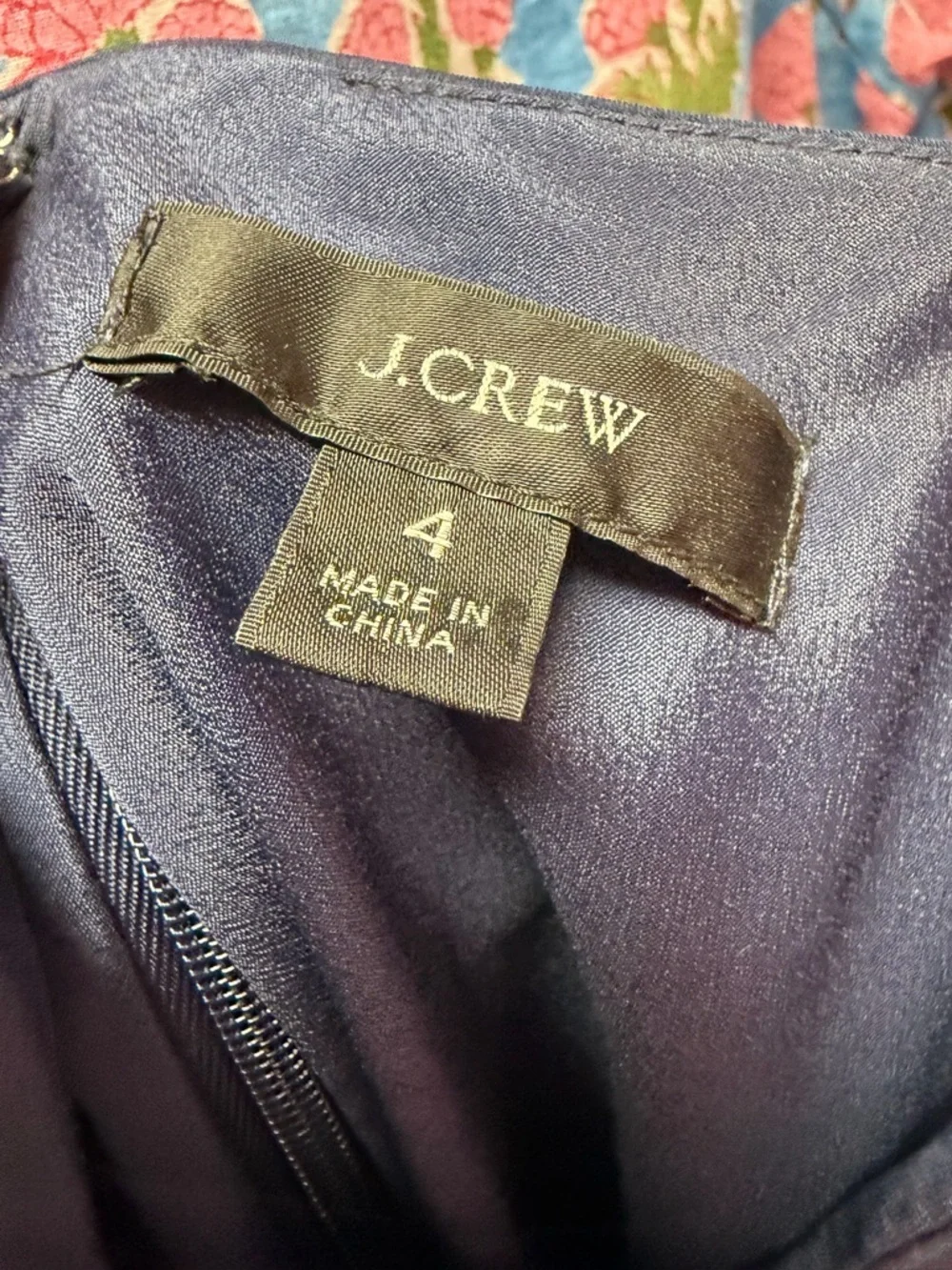 J-1 J. Crew Satin Slip Dress